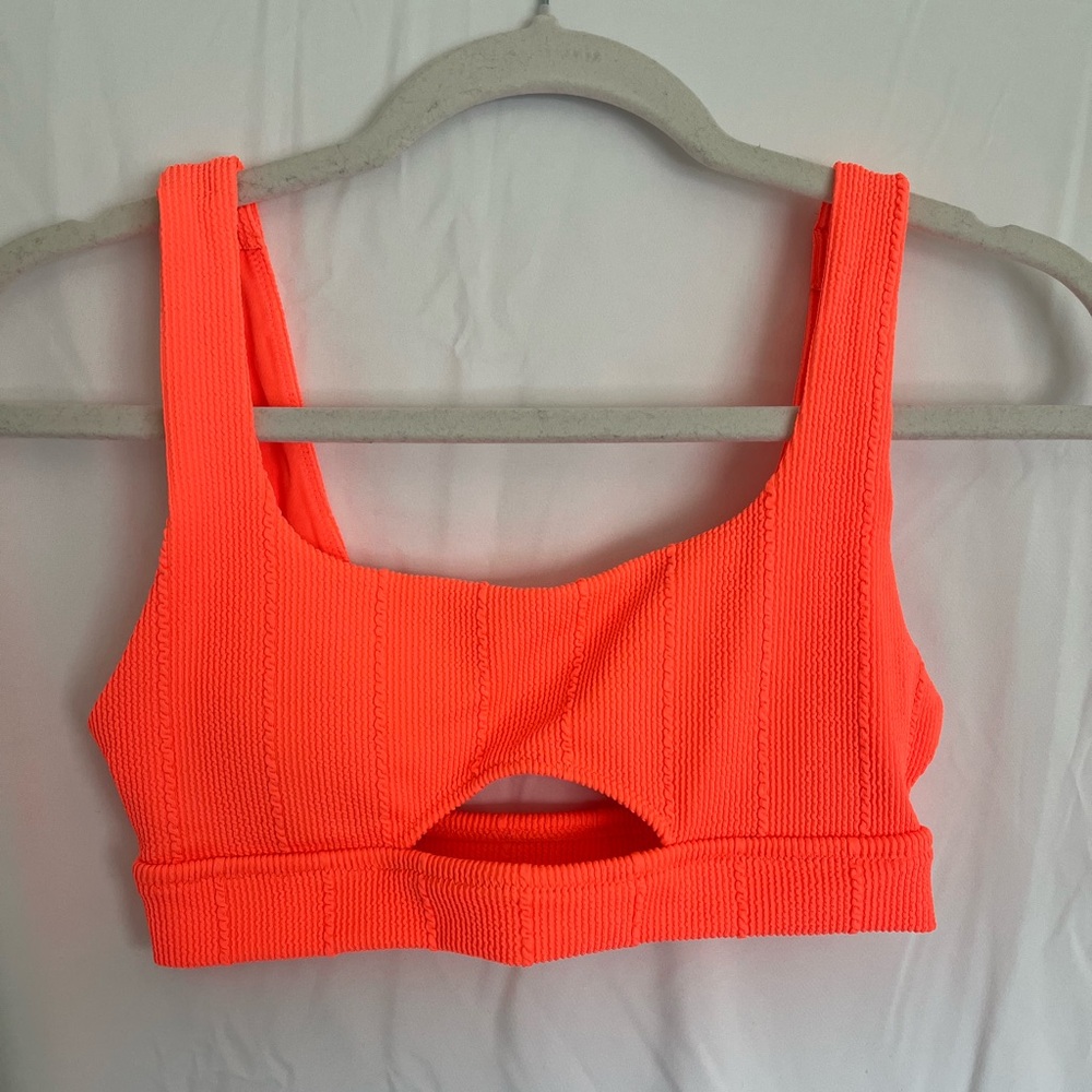 Coral Bikini Top